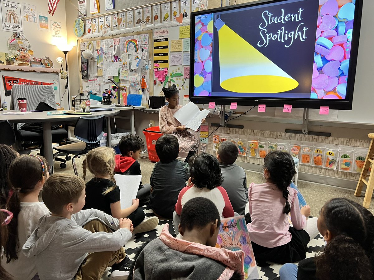 SMParkDES's tweet image. Such talented authors I have this year! We celebrated our finished stories by sharing with our peers. Very proud of all their hard work. ❤️ #DESisBEST #gcisdhumanities