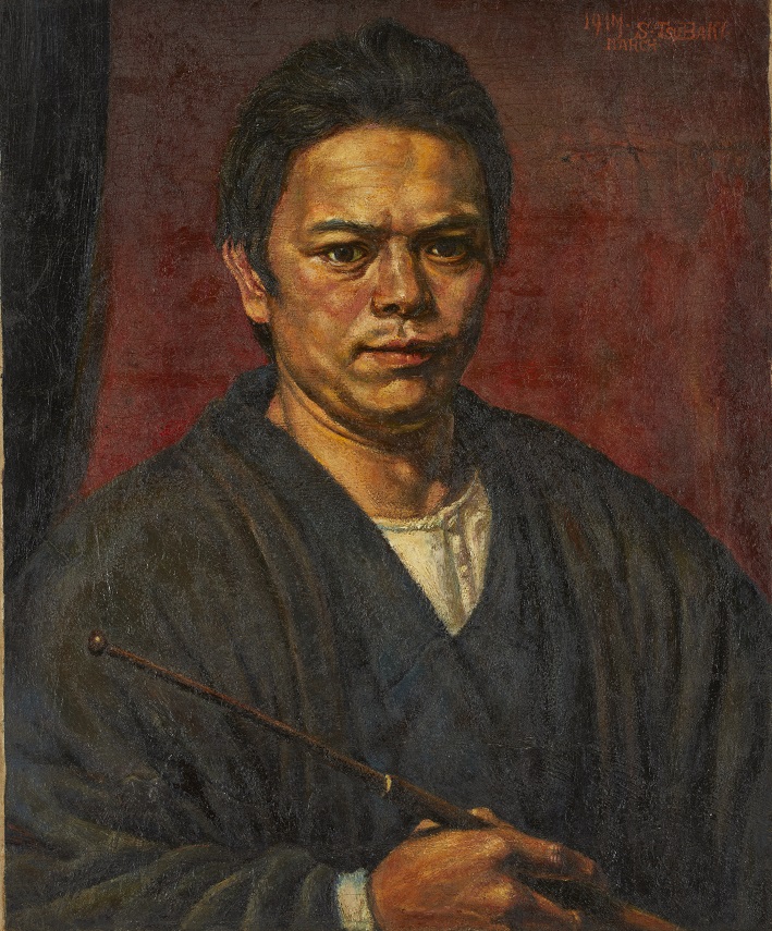 きょうは、椿貞雄（1896-1957）の誕生日。岸田劉生の個展を見て感銘を