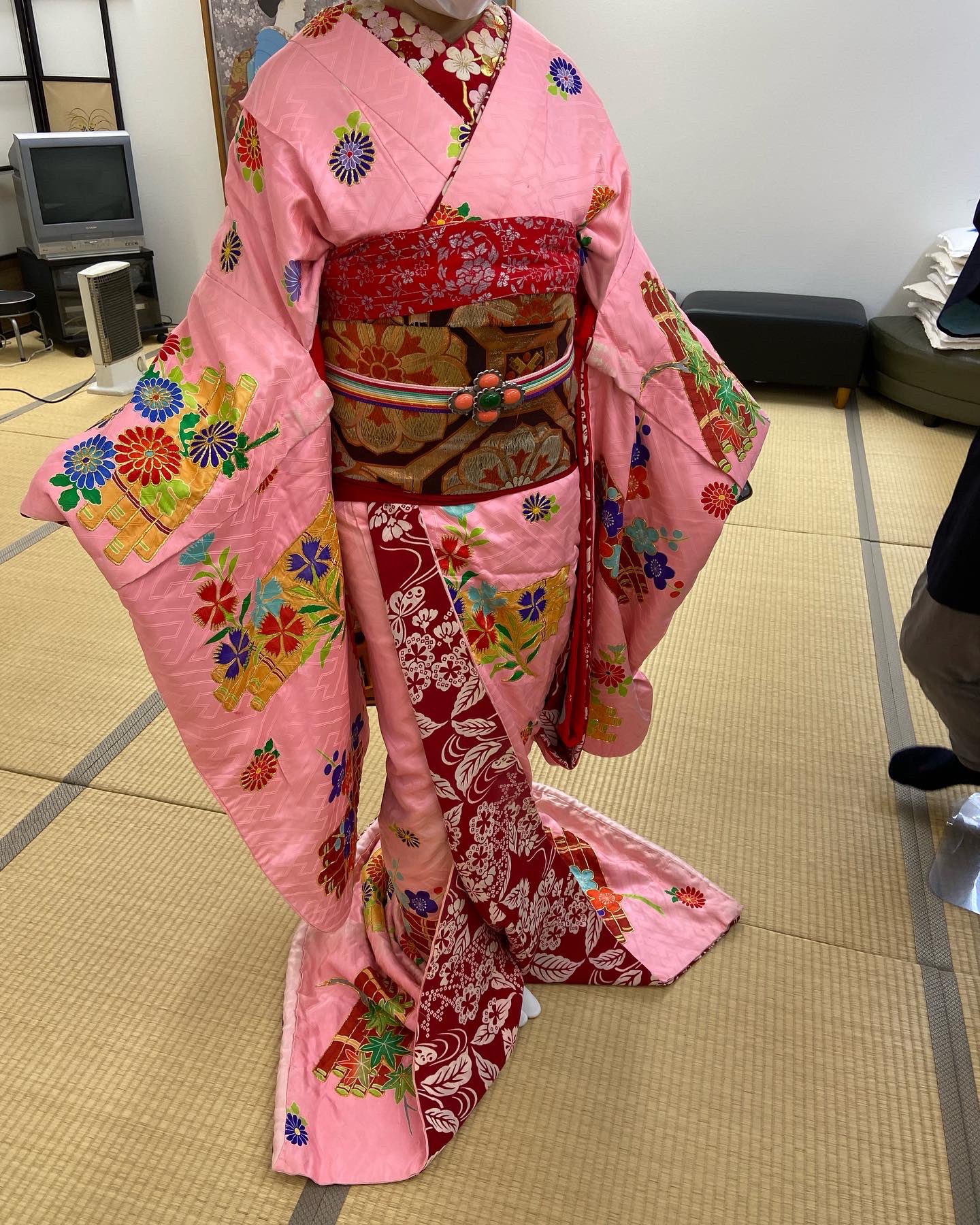 舞妓店出し前　見習いさん半玉さん半だらり帯　付け帯 舞妓店出し前 見習いさん半玉さん半だらり帯 付け帯 - メルカリ
