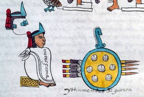 Cuauhtemoc_1521's tweet photo. Contrario a lo que se cree, los gobernantes mexicas no usaban penachos de plumas. Usaban una diadema de oro con incrustaciones en turquesa llamada xihuitzolli/xiuhcopilli.Por lo tanto es poco probable que el famoso penacho lo haya usado algún tlahtoque, como el propio Motecuhzoma https://t.co/AVQdwbPhuE