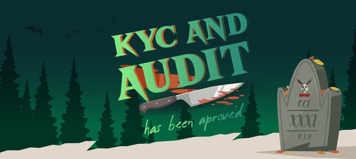 As mentioned in our last posts we did an audit with [audit rate tech] and adding up to that we are thrilled to announce that we have also been fully verified & KYC'd on pinksale all this to guarantee your safety & earn your trust as a community. #bsc #presale #bnb