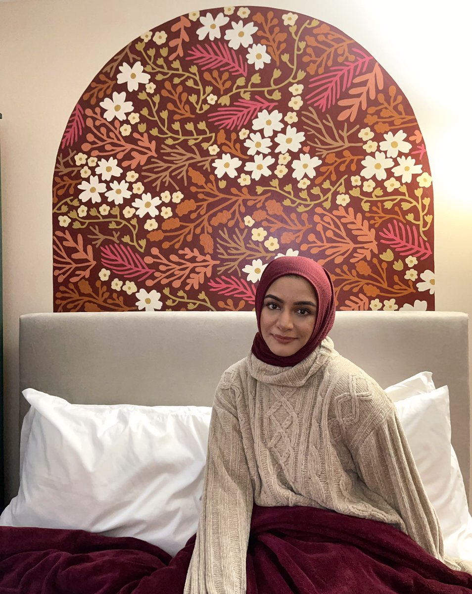 Floral Mural 🌼👩🏽‍🎨