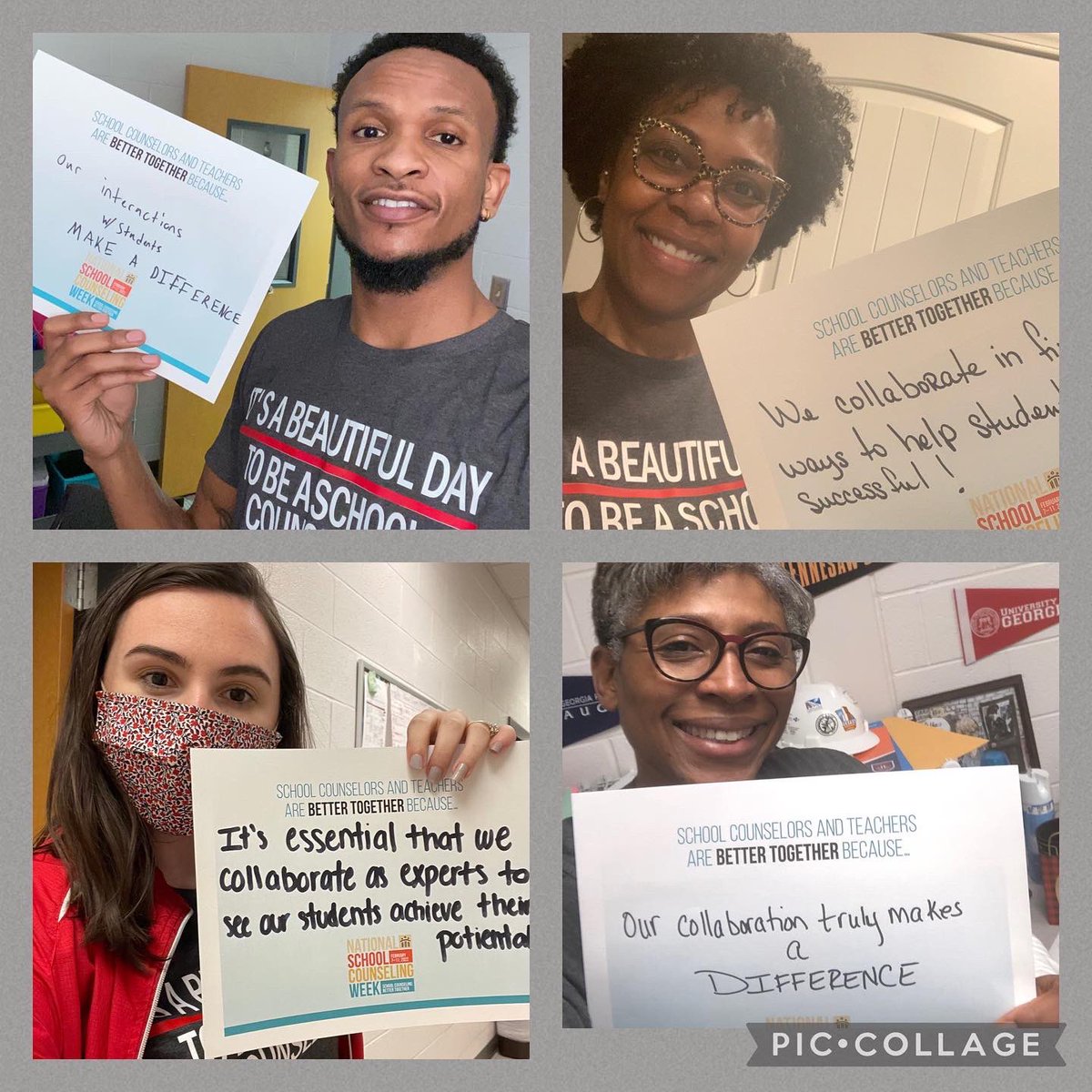 nmhs_counselors's tweet photo. Day 3 of #NSCW22, &amp; we’d like to thank our teachers for working with us to make the NMHS Counseling Dept. the best it can be for our students. #BetterTogether https://t.co/fevZOOoOiG
