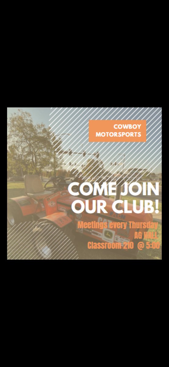 CMSOSU's tweet photo. Tomorrow!
See you there🚜 https://t.co/1RBM2gnecn