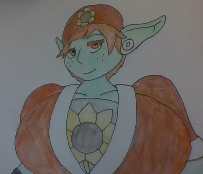 Ghostofnight901's tweet photo. here is the colored in wip of the upper body, i aint done coloring the rest since i need to let my hand rest for abit #AuntGobboart https://t.co/qFgDTCCUCk
