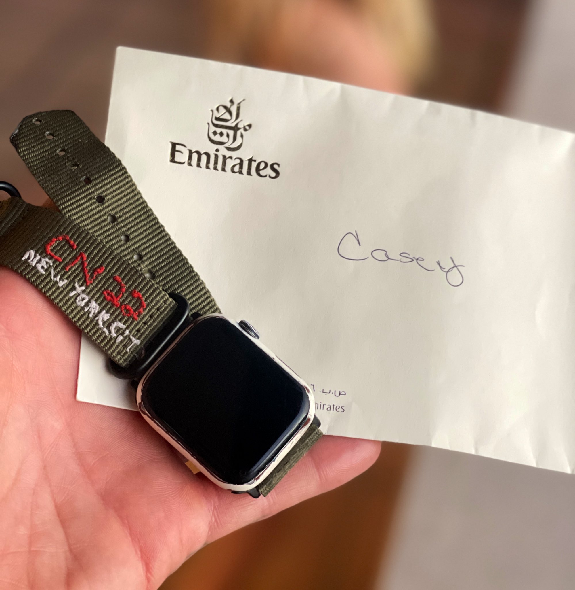 Casey Neistat on X: 3 days ago i left my apple watch at security