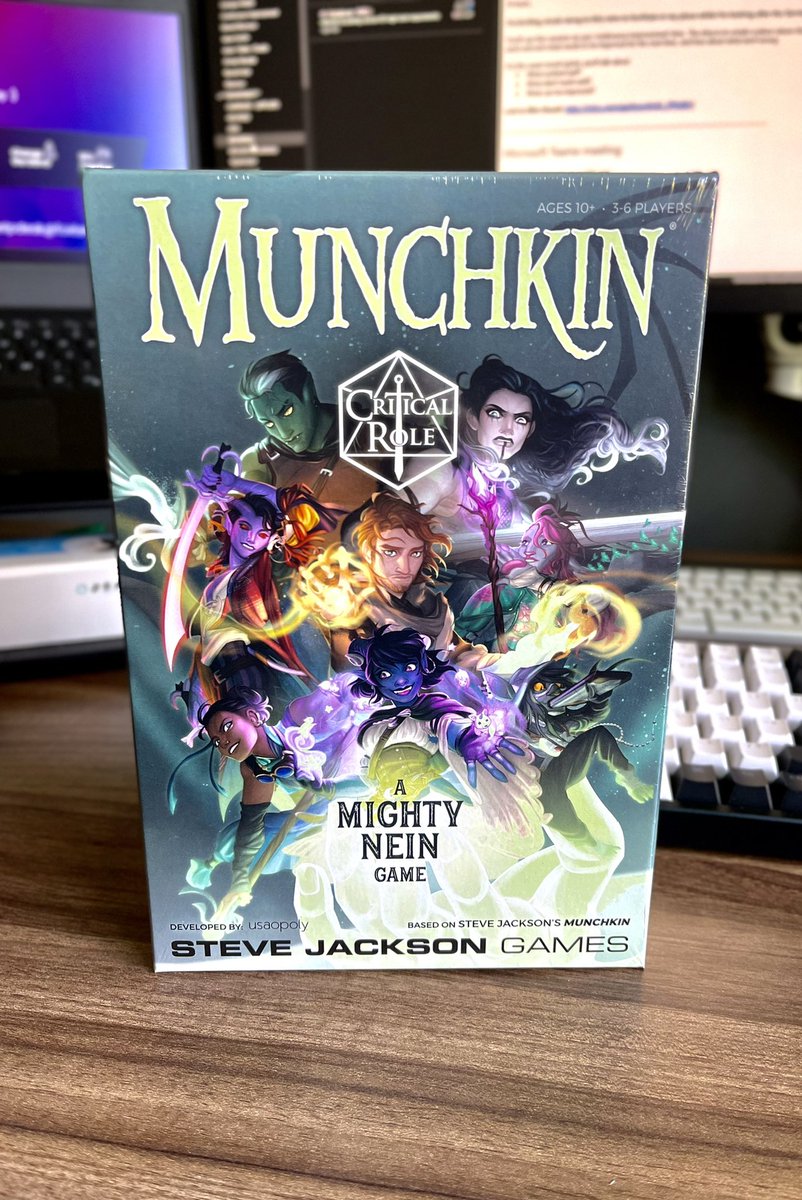 Jonah_Power's tweet photo. #Criticalrole Welcome to the collection. https://t.co/E7JLSIRA6H
