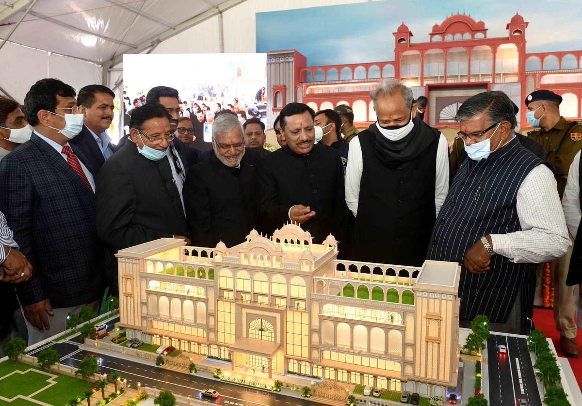 आभार माननीय मुख्यमंत्री <a href="/ashokgehlot51/">Ashok Gehlot</a> जी। <a href="/drcpjoshi/">Dr. C.P. Joshi</a>
ऐसा होगा हमारा कॉन्स्टिट्यूशन क्लब राजस्थान।
@Pbhardwajjpr <a href="/NubcSc/">OBC_ST_SC</a>
<a href="/SunilPa88078015/">Sunil Pareek</a> <a href="/AapkaMurarilal/">Murari Lal Meena</a> <a href="/Fight4RightTeam/">Fight For Right Team</a>