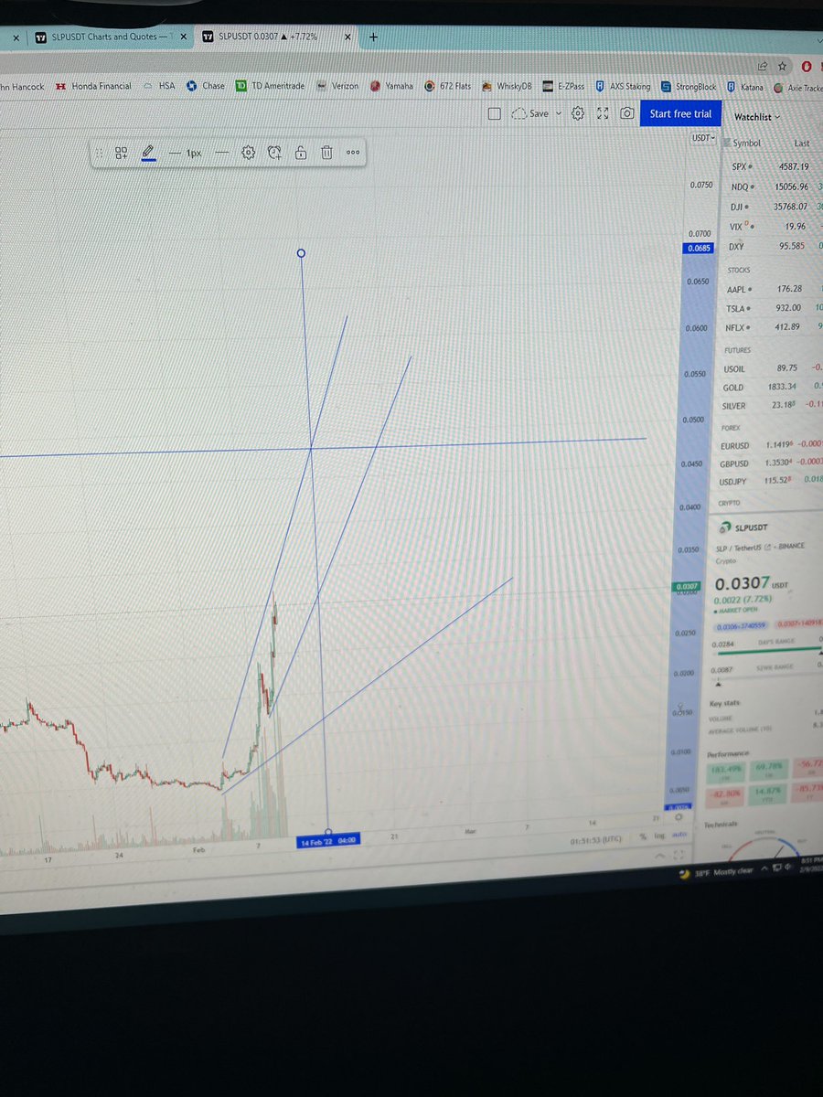 brycent's tweet photo. Just did 10 hours technical analysis investigating on the blockchain for $SLP. 

Then I decided to draw these little lines on there. 📈

It has to only go up up up! 🥴🚀 https://t.co/CayAI9R0Fr