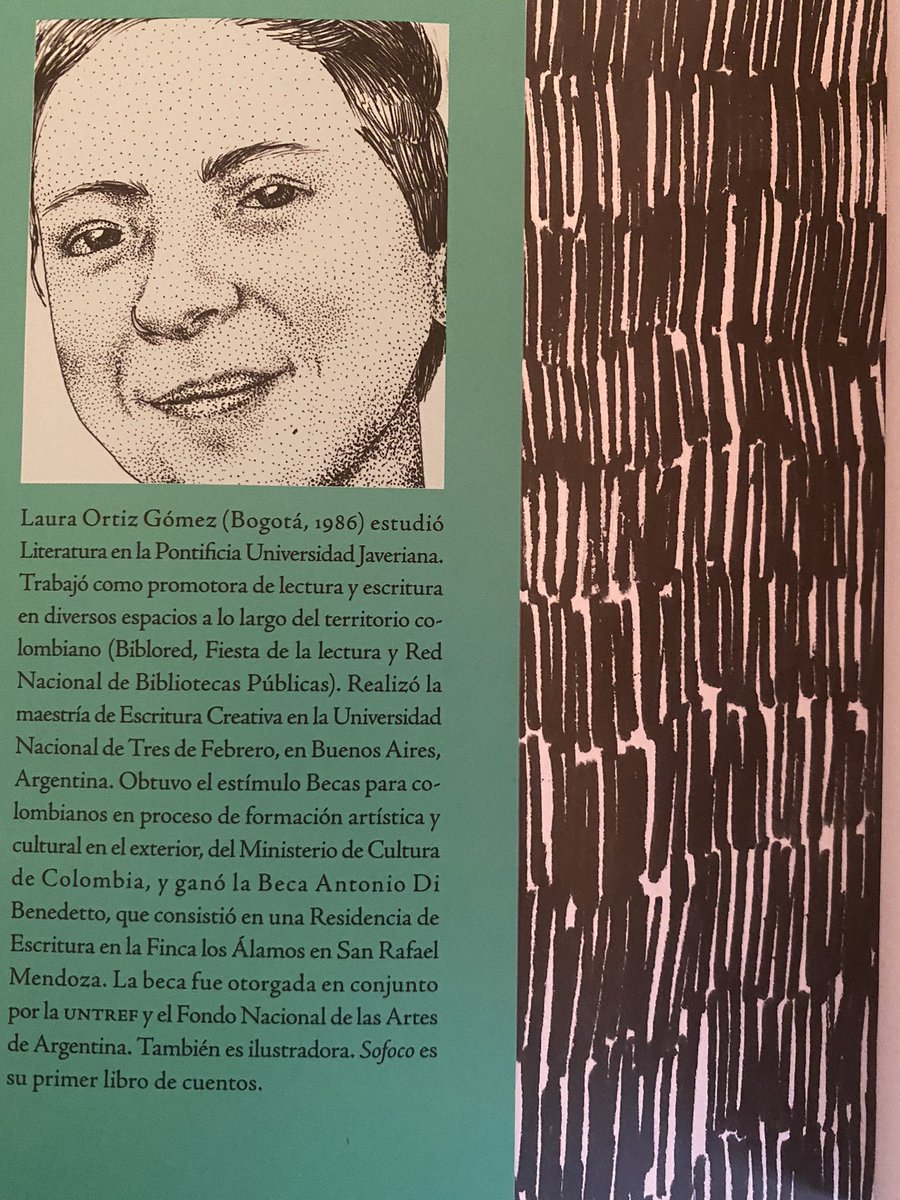 felipemgomez8's tweet photo. Con su primer libro de cuentos; Sofoco, Laura Ortiz ganó el premio Elisa Mujica 2020. Acierta de nuevo @lagunalibros con voces jóvenes de mucha calidad. Los dos primeros cuentos son muy bien logrados. A oír el capítulo en #Paredro donde @camilo_hoyos la entrevista. Recomendado! https://t.co/nXZDSAdRCn
