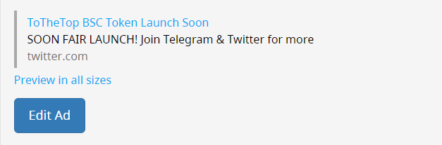 ToTheTopBSC's tweet photo. ADS ARE SOON ON  POOCOIN AND OTHER WEBSITES! https://t.co/0EEzqWUSot