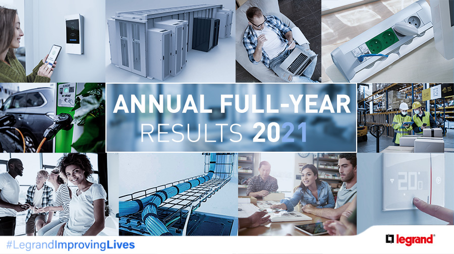 <a href="/Legrand/">Legrand</a>'s results in 2021 reflect, once again, the Group’s agility and resilience in a moving environment!
legrandgroup.com/sites/default/…
#legrandimprovinglives