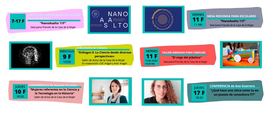 En el marco del #11F, Día Mundial de la Mujer y Niña en la Ciencia, <a href="/ClusterIDiA/">Cluster IDiA</a> organiza con <a href="/IgualdadZGZ/">Igualdad Zaragoza</a> 2 charlas con mujeres 🚀

👩‍🔬Mujeres en Ciencia y Tec con <a href="/agdagira/">Águeda Giráldez</a> 
🗓️ 10 de feb
🕡 18:30

Asistencia
✅Presencial en <a href="/IgualdadZGZ/">Igualdad Zaragoza</a> 
✅Face Live: facebook.com/IgualdadZGZ

🧵