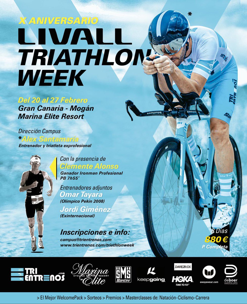 campustriathlon's tweet photo. La mejor semana del año #triathlonweek https://t.co/hoJHnYLyP9