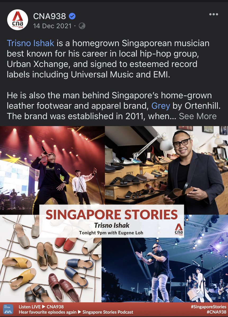 trisnotrio's tweet photo. Catch me on @ChannelNewsAsia via MeListen with host, Eugene Goh. 🎧 @greybyortenhill https://t.co/msddof3DSb