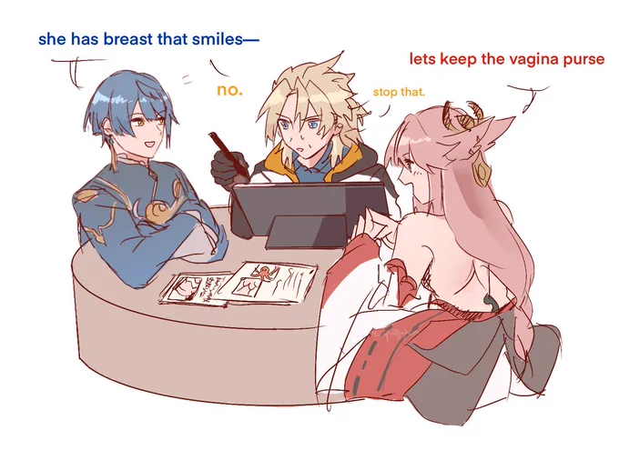 // slight nsfw #GenshinImpact

theyre probably a scanlation team too 