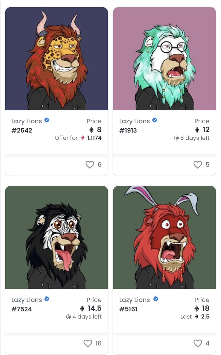 JASAPeth's tweet photo. Just an FYI! The RAREST trait in the @LazyLionsNFT collection and such a great grab on the floor. 8eth then a jump to 12eth floor. IYKYK. #ROAR #LazyLions #Hoodies #BHDP https://t.co/h51iAMcZiP