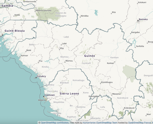 OpenCage's tweet photo. A new OpenStreetMap community interview is up on the blog. This time we chat with @Ismaeldiarria of @FreeLMappers about OSM in Guinea 🇬🇳 https://t.co/QyUKd2l746 cc: @osmafrica #OpenStreetMap https://t.co/jFAGNkR5ki