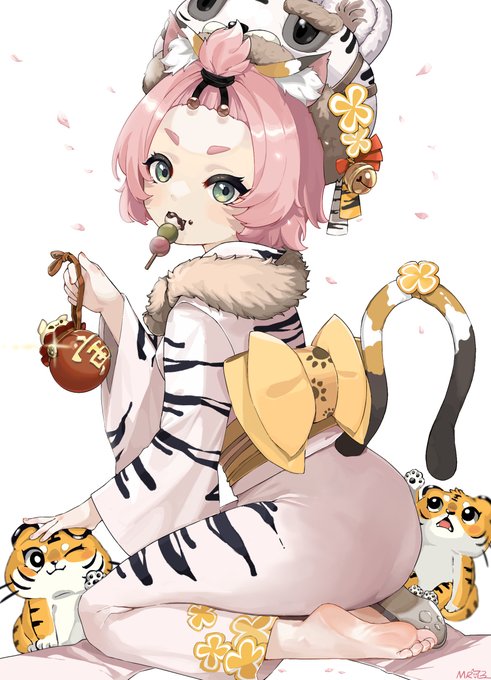 虎喵迎春 #女の子 #裸足 #原神 #同人 #獣の娘 #原神迪奥娜 #兽耳 #Genshin #GenshinImpact #迪奥娜 https://t.co/Z4DapFIfJx 