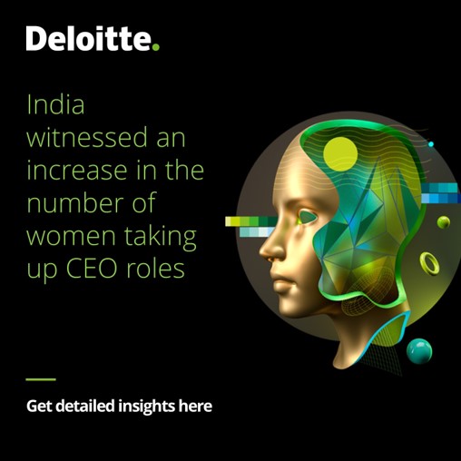 DeloitteIndia's tweet photo. Although India saw a decline in board chairs held by women in 2021, it witnessed an increase in the number of women taking up CEO roles − 4.7 percent female CEOs against 3.4 percent reported in 2018.  https://t.co/caxrQuV28X

#Womenintheboardroom #ImpactThatMatter https://t.co/9ZC0i4gi6H