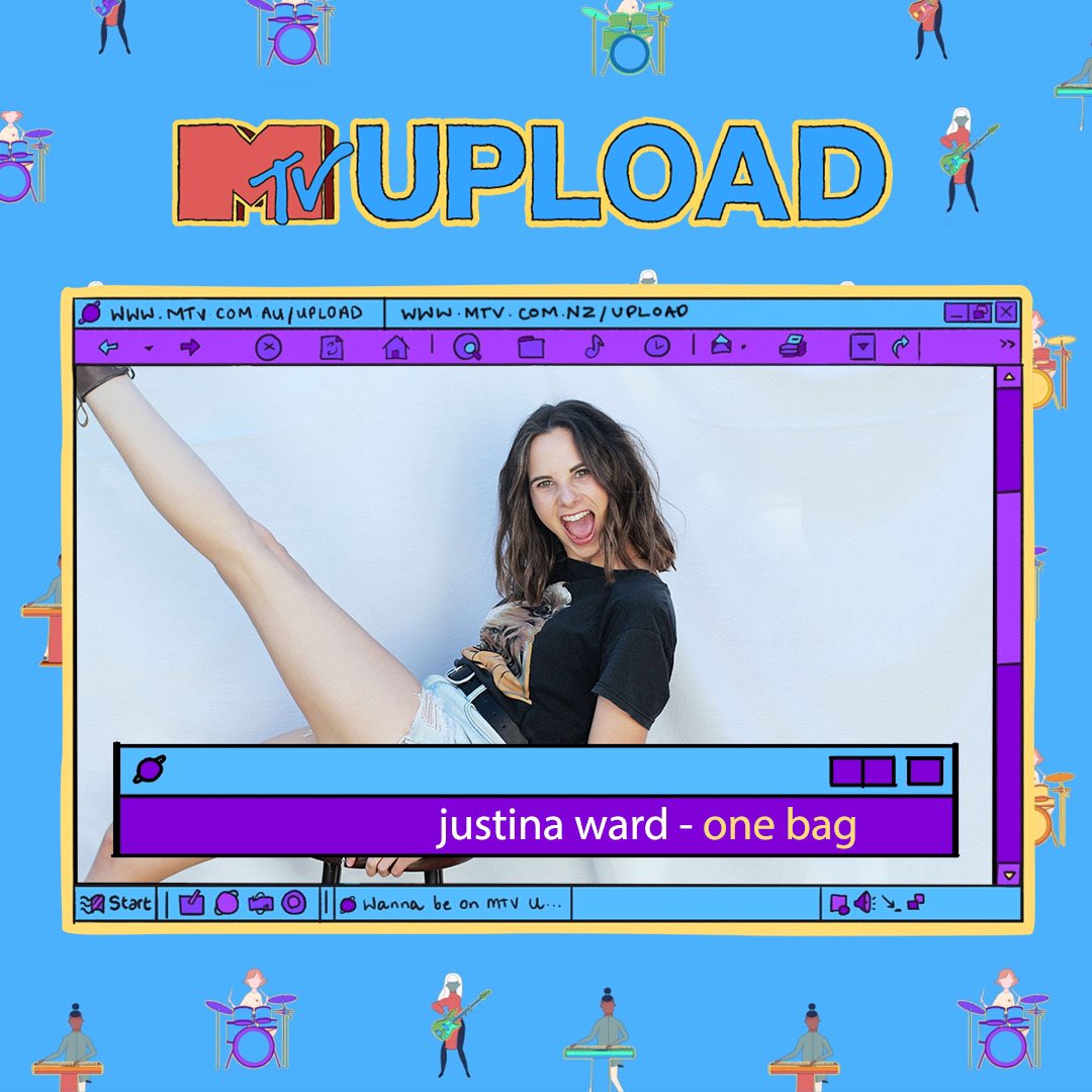 Thanks for the upload @mtvaustralia Woop woop! 🤘#mtvupload #justinaward #australianmusic #music #mtv