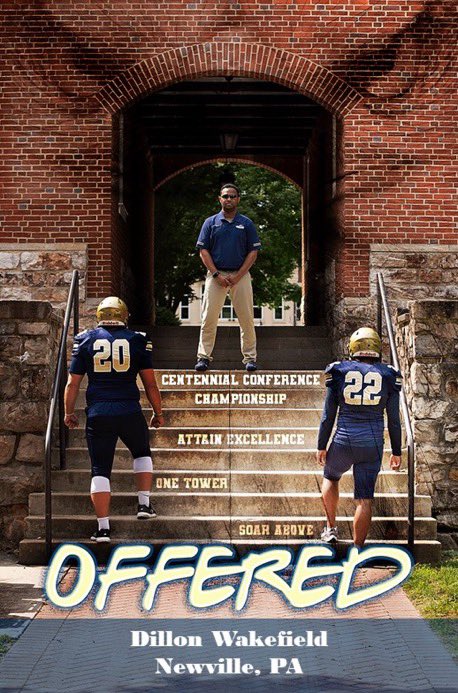 Blessed to receive an offer from <a href="/JuniataFootball/">Juniata College Football</a>! Thank you <a href="/CoachMearsJC/">Coach Brandon Mears</a> and the rest of the Juniata staff for the amazing opportunity!
