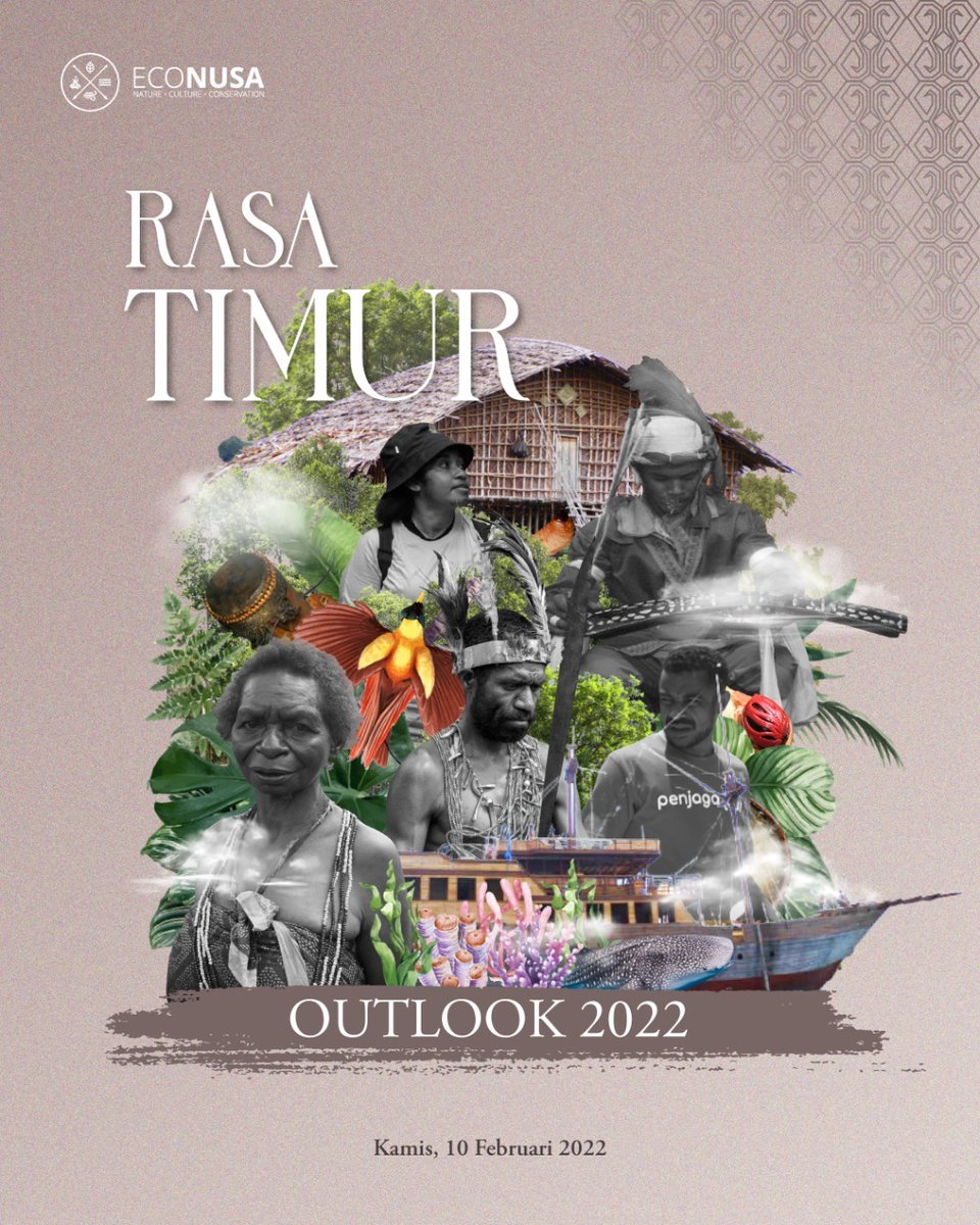 Acara EcoNusa Outlook 2022: Rasa Timur akan segera dimulai. Ikuti terus tweet ini untuk mendapatkan berita paling update-nya #RasaTimur  #BeradatJagaHutan #BeradatJagaLaut #DefendingParadise