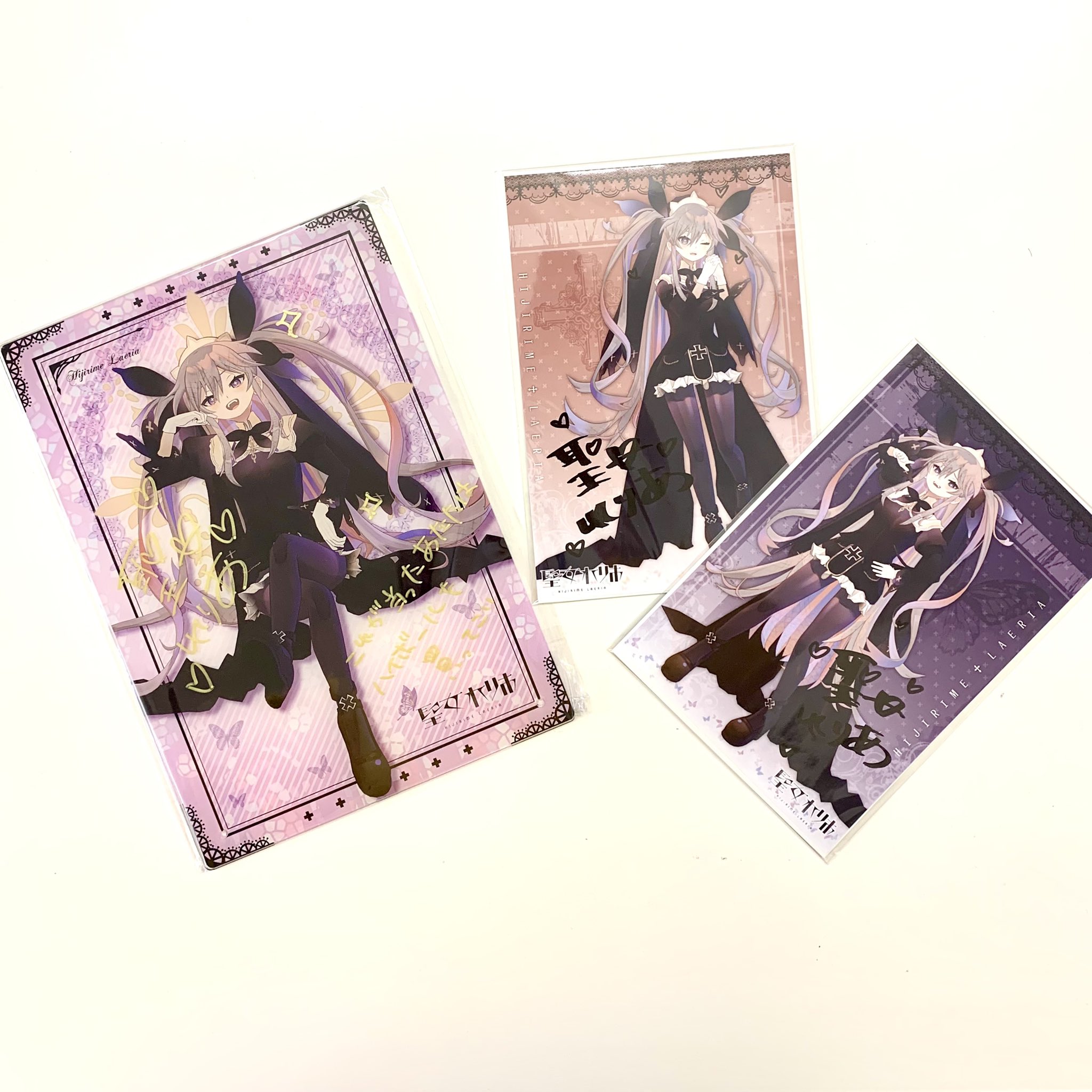 にじさんじEN 星月ルンナ×ウェブポン レア賞 直筆サイン入りアクリル