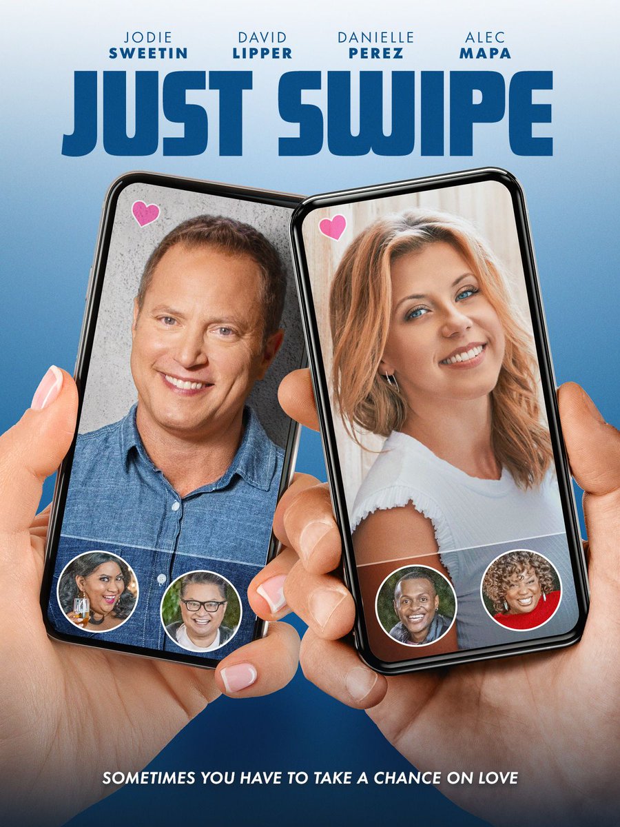 #ad Looking for a great movie to watch this Valentine's Day? Just Swipe is a wonderful romantic comedy starring Full House's Jodie Sweetin and David Lipper. You can watch this wonderful movie now, and right in time for Valentine's Day too! bit.ly/34pHbSj #JustSwipe