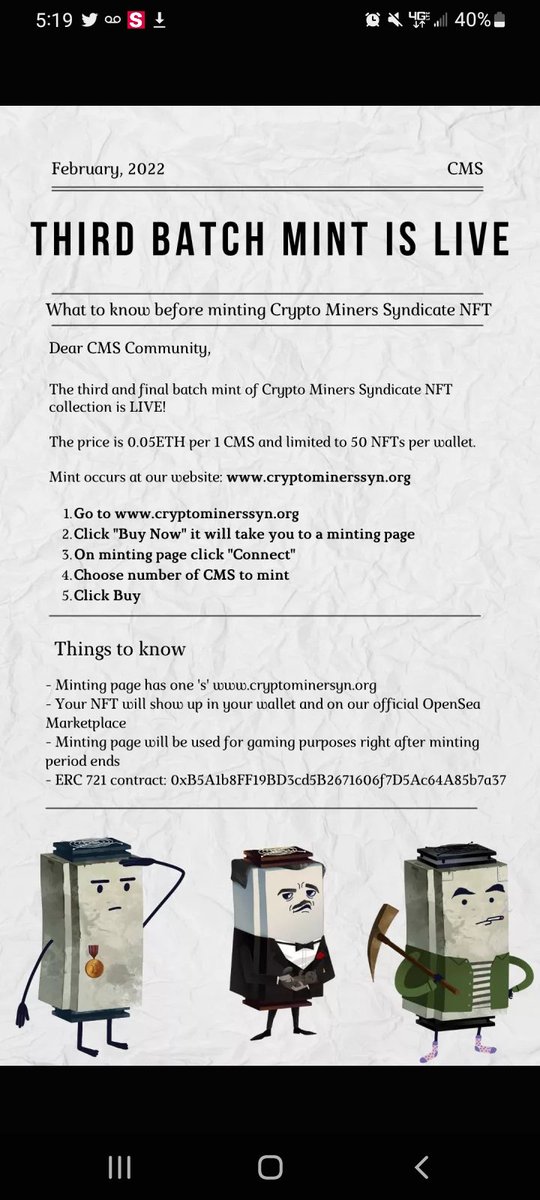 CedricHoward20's tweet photo. @CryptoMinersSyn #NFTCommumity #NFT https://t.co/B52vs7P8Bj