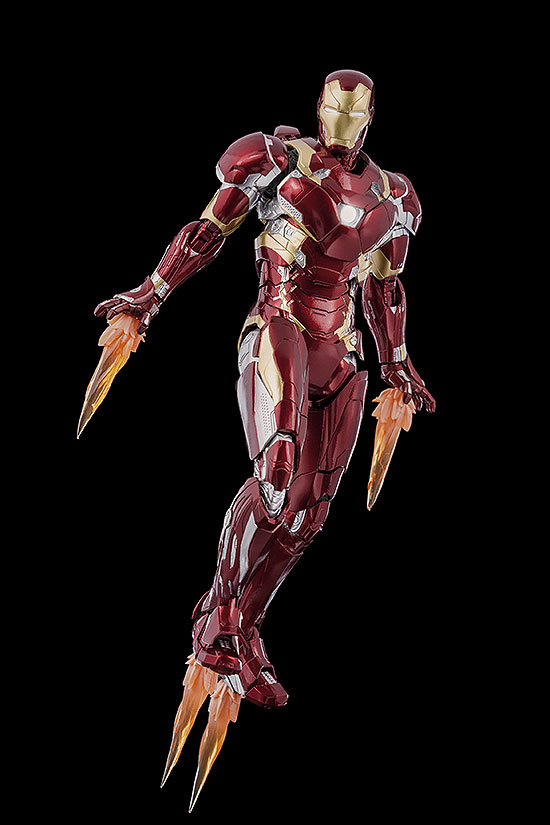 アイアンマン　マーク46　dlx　threezero　グッドスマイルカンパニー threezero DLX Iron Man Mark 46 フィギュア アイアンマン マーク46