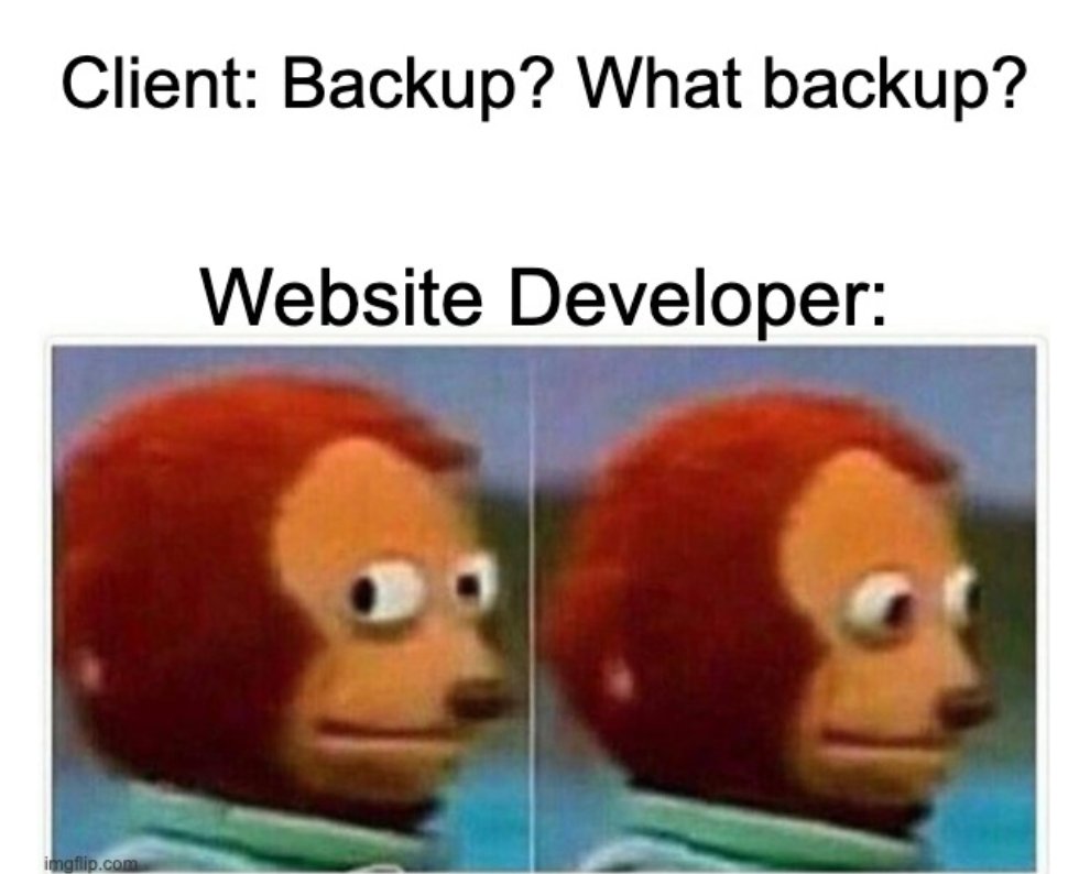 honeypot_mkting's tweet photo. The backup rule of three will save your 🍑! What are your go-to security plugins and tactics for preventing website hackers? 

👉Here are ours:
https://t.co/CJ8AdFEnZk

#CyberSecurity  
#WordpressWebsite https://t.co/oPRZGvdCXk