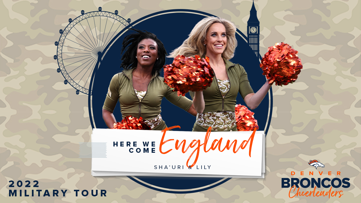 BroncosCheer's tweet photo. England is #BroncosCountry -- @DBC_Lily and @DBC_Shauri will see you there February 9-15, 2022!
#DBCandAFE | #ArmedForcesEnt | #ProTourProductions | #ProTourEngland https://t.co/vxDsg7oRzX