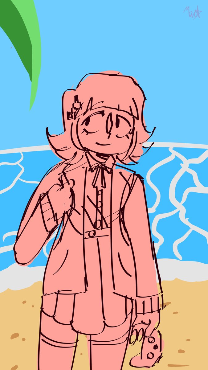 CookedMaruchan's tweet photo. Danganronpa 2 Brainrot has me once again 😔🌴 https://t.co/DaCbFPq4Yu