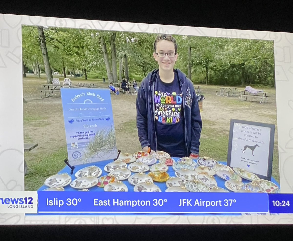 Our very own ⭐️!! Spreading kindness and giving back to the community through custom shell art. Get your shell every Friday on the coffee cart 🤩 Amazing story and amazing work <a href="/News12LI/">News12LI</a> <a href="/Bridiekar/">Bridget M. Karis</a> <a href="/WhufsdRams/">Ram Pride</a> <a href="/WHSEPTARocks/">West Hempstead SEPTA</a> <a href="/WH_HighSchool/">월하고등학교</a>
