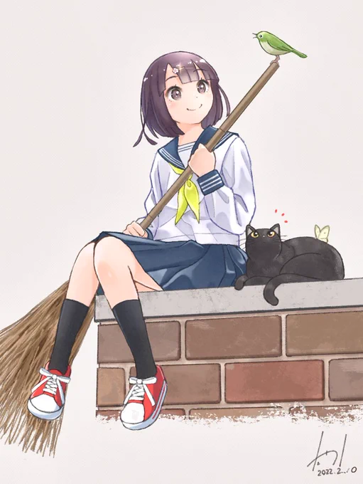 ちょっと息抜きに描いた。 