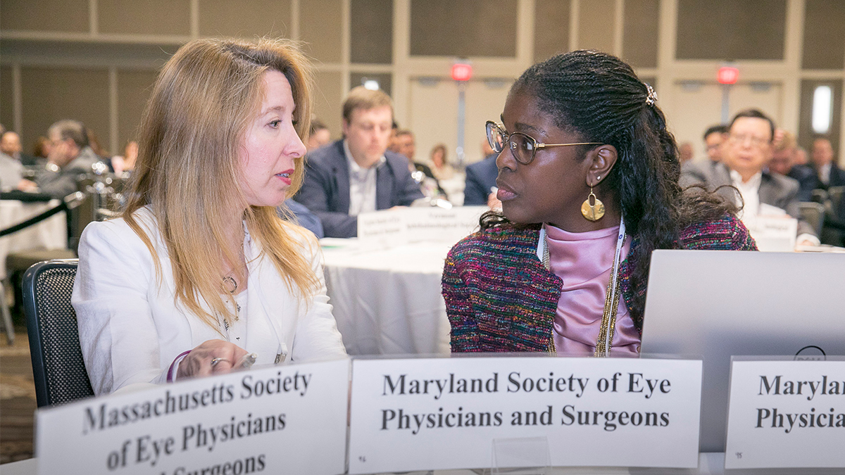 Words can be a powerful tool in the fight to protect sight. See how at #myf2022. Join the #ophthalmology community in lobbying Congress on issues that affect the profession. Register today: aao.org/mid-year-forum…