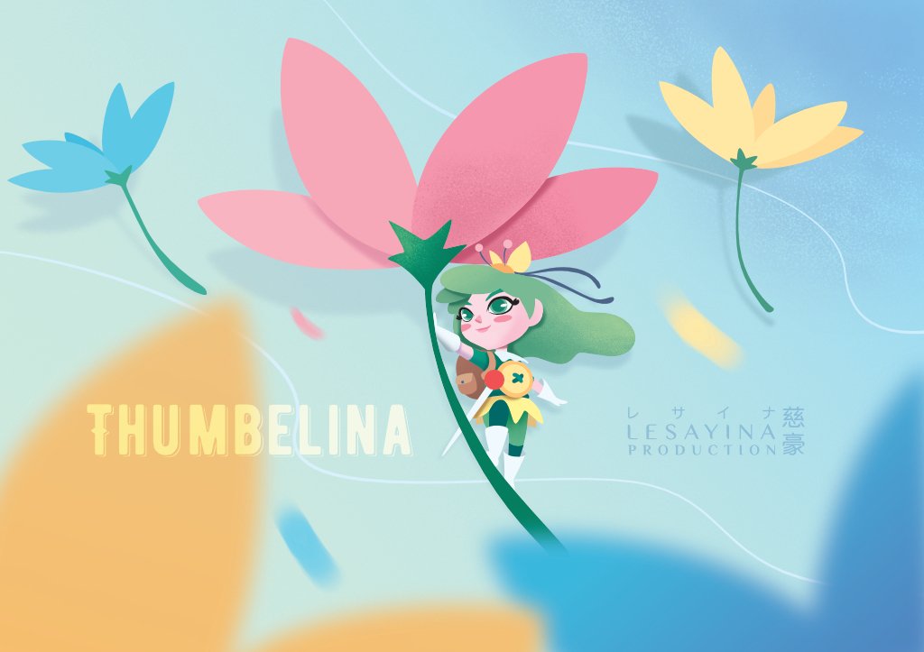 lesayina's tweet photo. It has been a while....try to do something related to children story.
Thumbelina.

#ArtistOnTwitter #DigitalArtist #illustrationart #ChildrensBooks #characterdesign #illustration #thumbelina https://t.co/pS8SdvZicn