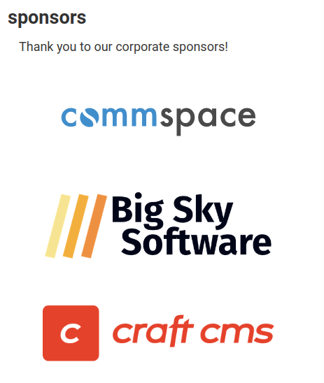 htmx_org's tweet photo. and for corporate sponsor #3...

@CraftCMS has entered the chat

https://t.co/i1oRfuYngW + https://t.co/uarhbS1jzt = 💪

🙏 https://t.co/2vcdnwHKlV