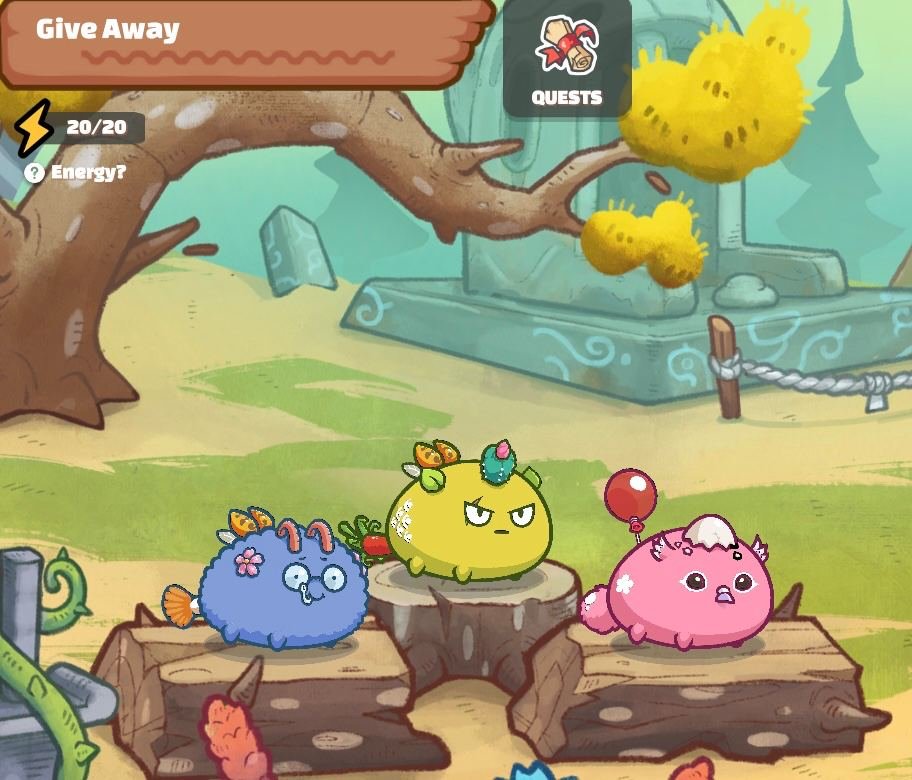 3 META AXIES GIVEAWAY FOR ONE LUCKY WINNER!🚀

To enter the giveaway ⬇️

➡️ FOLLOW <a href="/Yunko_Assoc/">Yunko Association</a> &amp; <a href="/yunko1803/">Yoon | Yunko</a> ✅
➡️ TAG 3 OF YOUR FRIENDS ✅
➡️ LIKE &amp; RT✅

Winner will be announced in a week!

#giveaway #crypto #axielnfinity #NFTGiveaway #NFT