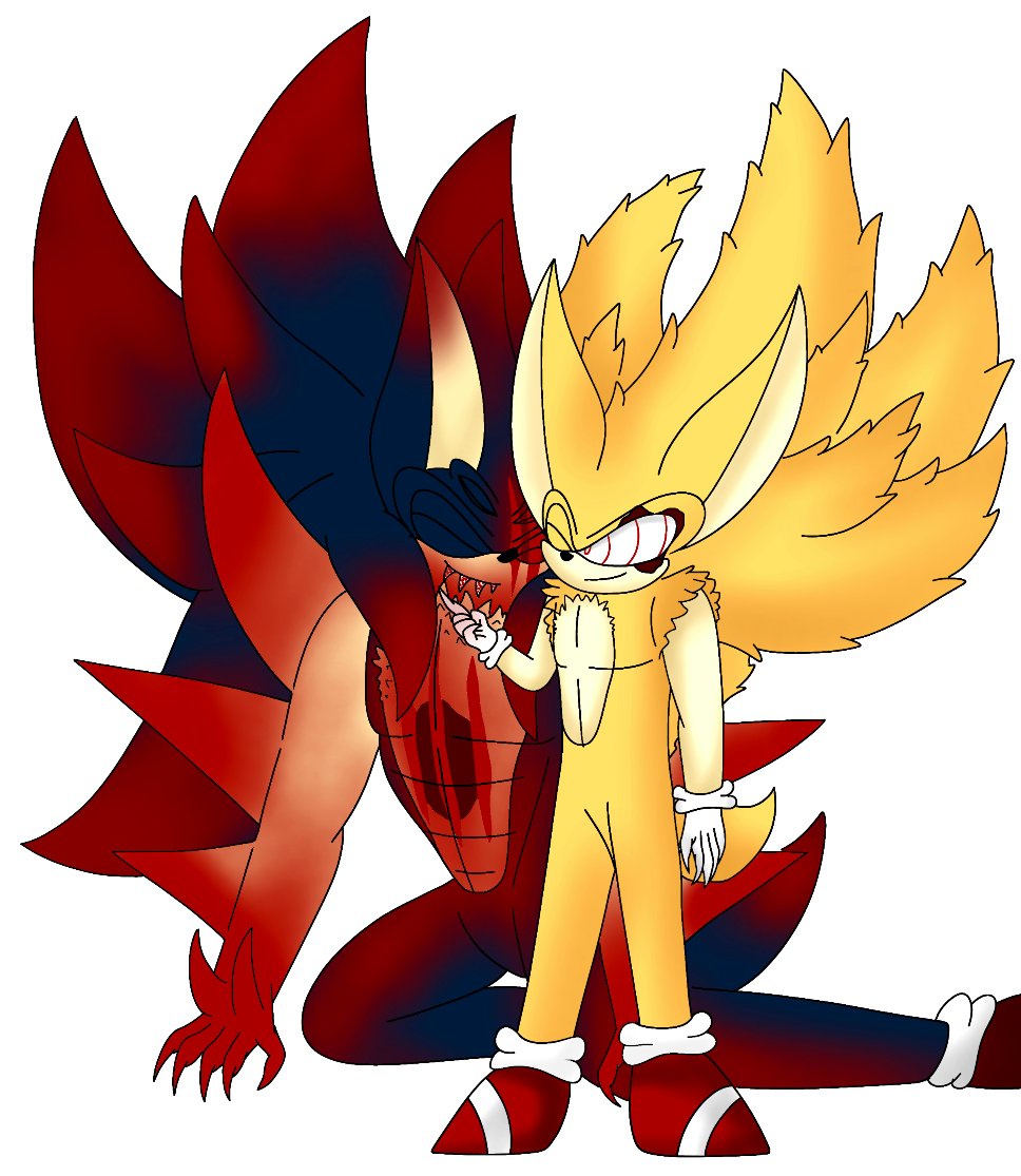 VenoVena on X: More stuff of my Exe- (Sinister) Scar.Exe, and Fleet-  Because their cute, and because I can >:3 #sonicexe #fleetway #sonicexeoc  #fleetwaysupersonic #sonicart #sonicartist #digitalart   / X