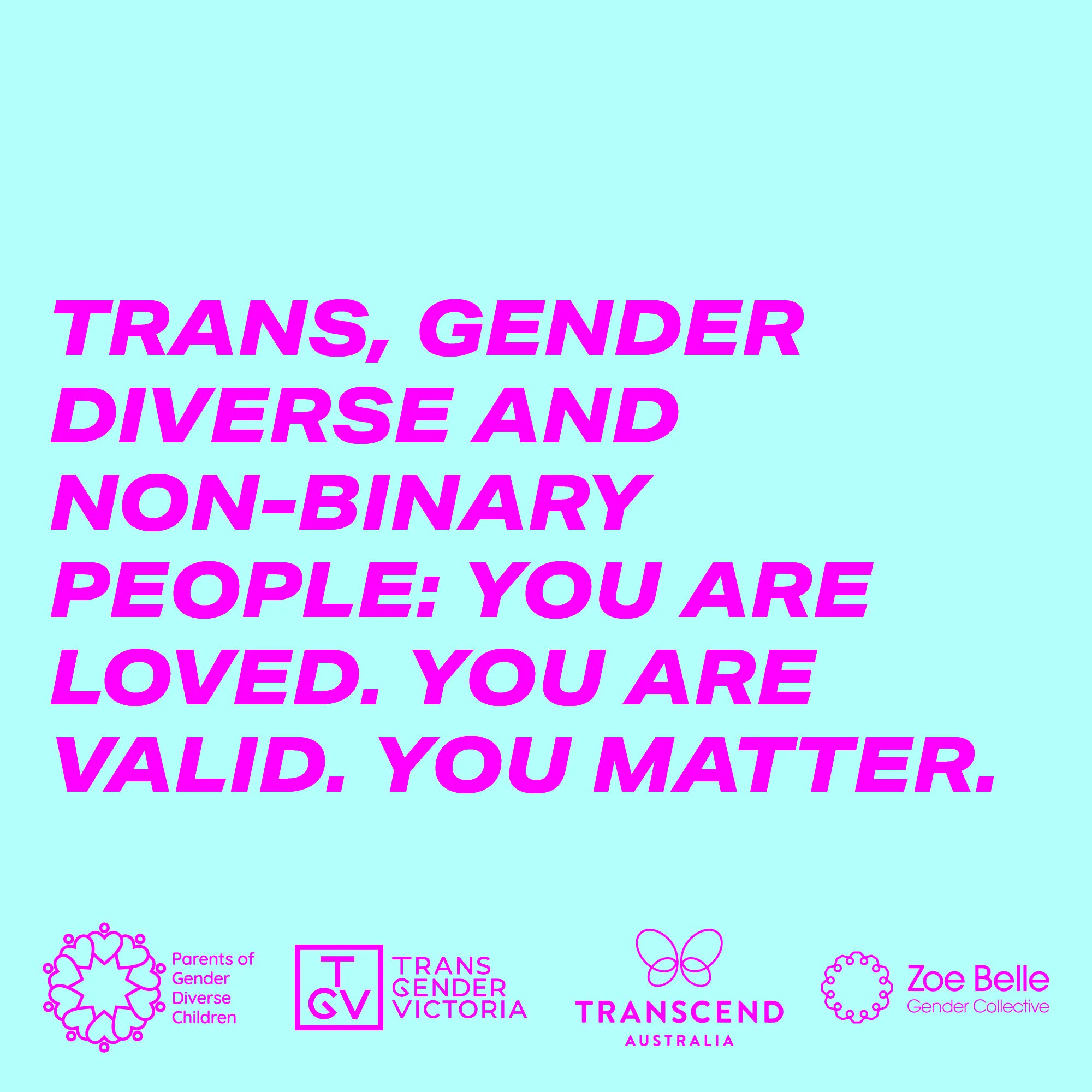 Transgender Equality Quotes Trans Blue And Pink Hearts Quote Wallpaper