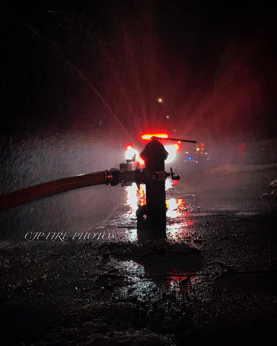 North Providence Firefighters along with mutual aid from Providence operate at a working fire at 1307 Douglas Ave.