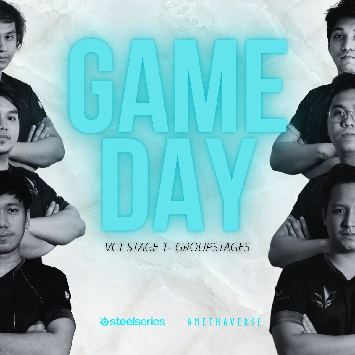 SouthBuilt's tweet photo. GAME DAY!!!
MATCH SCHEDULES:
๐ด vs Zeal Esports (FEB 10, 1:00 PM)
๐ด vs Looking for org (FEB 11, 4:00 PM)
๐ด vs Naos Esports (FEB 13, 4:00 PM)
LIVESTREAM:
https://t.co/KL7tYwb23y
#BuiltDifferent #ForGlory #Amethaverse https://t.co/oWmfNMXRf7