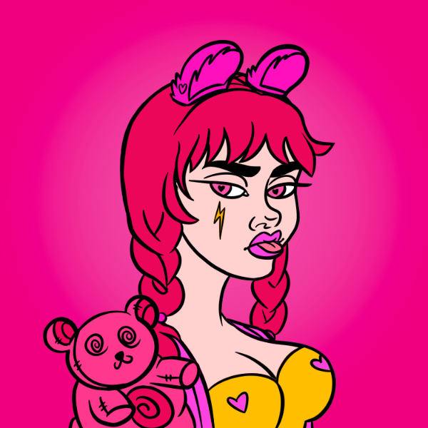 SoggyApplePie's tweet photo. Since you all know that free distribution is a core principle of my crypto and NFT experience, I'm giving away a Hunny!

1. Follow @HunnysNFT &amp; @cryptostacys 
2. ❤️+🔁

Winner announced on Valentine's Day 💖💛 https://t.co/DDZqAjUXem