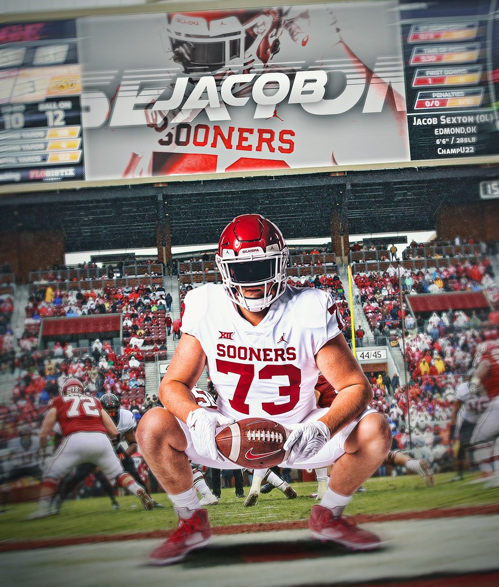 Jacob Sexton (<a href="/Jacob_Sexton_/">JACOB SEXTON7️⃣6️⃣</a>)
—
#ChampU22 #Boomer #BoomerSooner #OUDNA #Sooners <a href="/OU_Football/">Oklahoma Football</a>