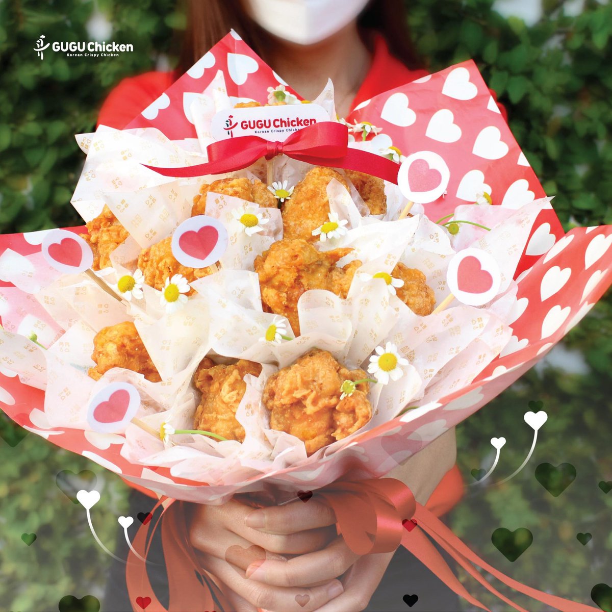 GuguchickenTH's tweet photo. วาเลนไทน์นี้ ให้ GUGU เป็นสื่อแทนความรักของคุณ 💕
👩‍❤️‍👨ส่งความรักด้วยไก่ GUGU https://t.co/7WVjQor6DV
