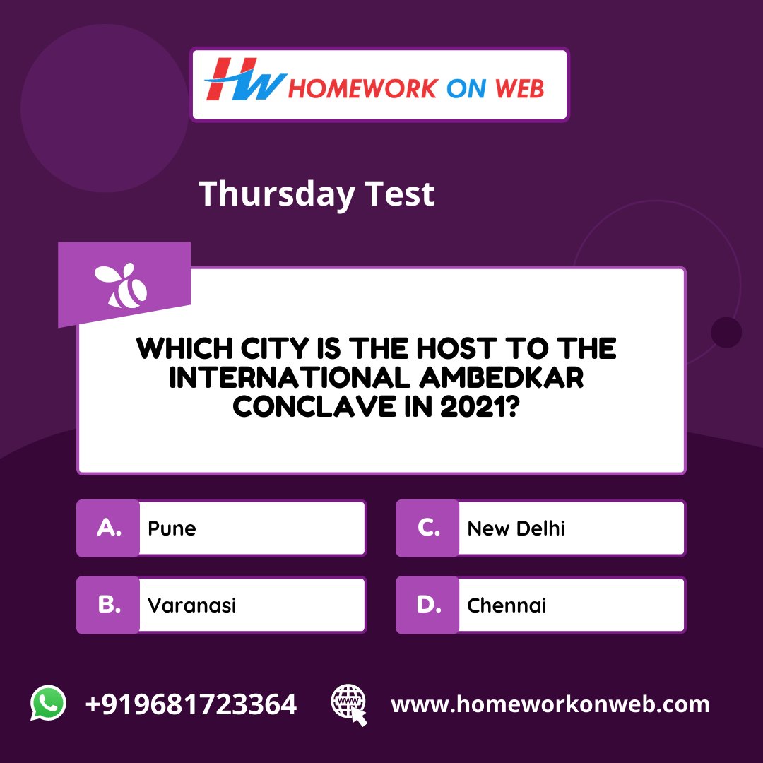 Homeworkonweb's tweet image. *Today's Quiz*
homeworkonweb.com