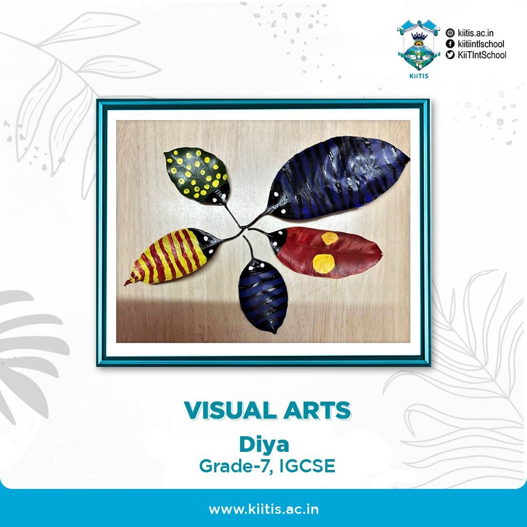 KiiTIntSchool's tweet photo. We are proud to share the creative flair of our young minds. Diya from Grade 7, IGCSE showcases her artistic work.
#KiiTIS #art #creativemonds #visualarts #talent #internationalschool #odisha #bhubhaneshwar https://t.co/Q9v9XHGBC8